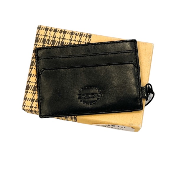 Boconi Other - BOCONI Morrison RFID Leather I.D. Front Pocket Wallet - Black - NEW